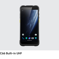 Lecteur RFID UHF sans fil portable Vanch C66 avec système d'exploitation Android 13 WIFI//4G Matériel ABS pour la gestion d'entrepôt