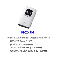 Easyboost MC2 4G Hotspot WiFi Mobile Portable 150 Mbps 3 Réseaux Carte SIM Power Bank Partage Internet Sans Fil Routeur