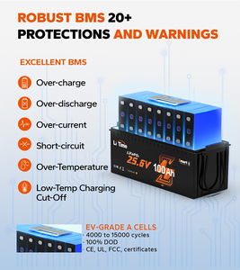 Batterie au lithium LiTime 24V 100Ah basse température pour usage marin – Stock US, EU, AU, CA - Product Image 5