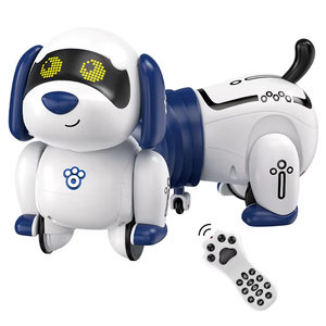 Nuevo producto Niños Robot inteligente multifunción Juguetes para perros <span class=keywords><strong>2</strong></span>,4g Programa inteligente Control remoto Stunt Dog Toys - Product Image 1