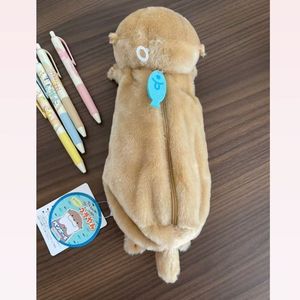 Nuovo astuccio in peluche per lontra di mare con animali di pezza regalo per bambini elegante <span class=keywords><strong>e</strong></span> spazioso - Product Image 6