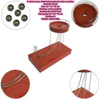 Newton berceau équilibre boules roulantes cadeau créatif en bois science cinétique physique bureau jouet art mouvement perpétuel machine jouet