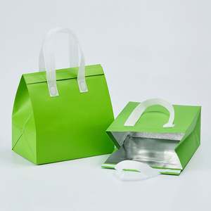 Custom Food Coffee Delivery Packaging Insulated <b>Bags</b> Portable <b>Lunch</b> <b>Bag</b> for Students Portable Orange Takeaway Cooler <b>Bag</b> - Product Image 5