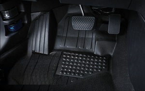 Accessoires automobiles TPE Ensemble complet de tapis de sol de voiture imperméables 3 pièces Tapis de sol pour Suzuki Jimny SX4 <span class=keywords><strong>Swift</strong></span> Vitara - Product Image 2