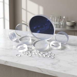 Lentilles sphériques plano-convexes avec revêtement antireflet K9 ZnSe, lentilles optiques infrarouges pour télescope OEM - Product Image 1
