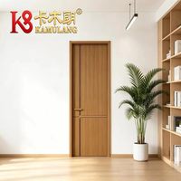 Portes intérieures modernes en bois massif composite MDF mélaminé polymère, isolation phonique, construction durable, garantie 1 an, pour salle à manger et appartement