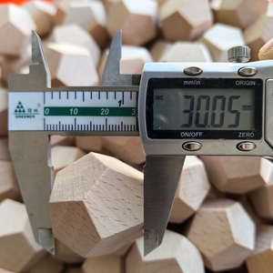 Bán buôn Ý tưởng quà Tặng polyhedra bằng gỗ các cặp vợ chồng lựa chọn xúc xắc biểu tượng tùy chỉnh mô hình ngày đêm xúc xắc AF Ter darkm 3*3cm Xúc xắc gỗ - Product Image 6