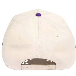 Casquettes de baseball plates 3D à 5 panneaux incurvés en sergé 100 % coton de qualité supérieure, doux au toucher, avec logo brodé personnalisé, unisexe, bicolores - Product Image 6