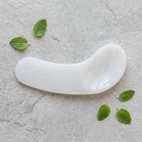 SEEME S-08 Cuillère à crème pour masque en plastique blanc