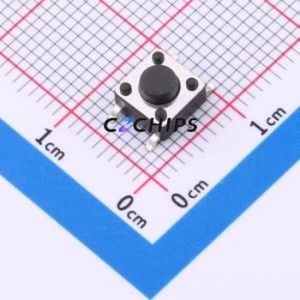 XDTD-6643-L01 Tactile Switch SMD Switch Single Pole Single Throw 2.6N Vertical Mount 4.3mm - Product Image 1