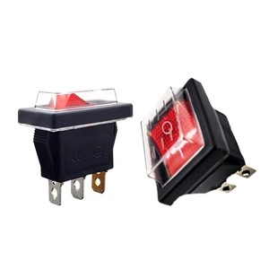 Capuchon étanche pour interrupteur à bascule KCD1234, 10x15, 15x21, couvercle de protection anti-poussière pour séries KCD1, 2, 3, 4 - Product Image 1