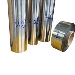 Manufacturer Provides 301 Glossy Frosted Steel Strip Stainless Steel Skin Ultra-thin Spring Plate 304 Stainless Steel Strip