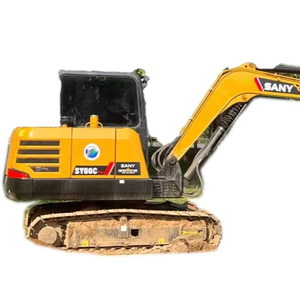 Miniexcavadora de Segunda Mano SANY Sy60, Excavadora Sany Usada, Miniexcavadora Hidráulica de Orugas, Máquina Excavadora con Motor Isuzu - Product Image 1