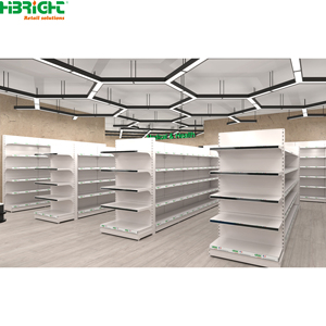 Sistema Combinado de Mostrador y Estanterías para Delicatessen de Supermercado Estadounidense de Primera Calidad - Product Image 3