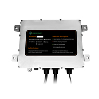 Chargeur de batterie embarqué 3300W 120V 25A 84V 40A 96V 32A pour batteries LiFePO4, plomb-acide, Li-Ion, multi-tensions, haute efficacité, en alliage d'aluminium