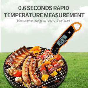 Thermomètre numérique pliable pour la viande RUIMEISEN RMS-201, affichage inversé automatique, étanche IPX6, précision de 0,5°C, pile CR2032 - Product Image 5