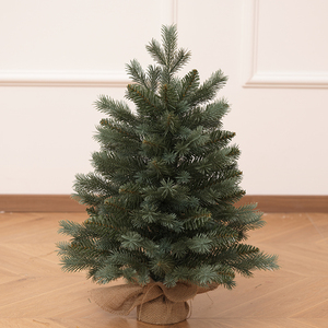 New Arrival Frosted PE <b>Tabletop</b> Christmas <b>Tree</b>, Xmas Decoration Ornament for Living Room & Bedroom - Product Image 2