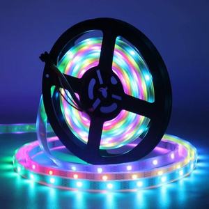 Tira de <span class=keywords><strong>LED</strong></span> RGB impermeable IP65 comercial a todo color 5V Control de voz inteligente para conectividad USB interior y exterior - Product Image 2