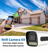TSEye 4K 8MP IP66 4CH NVR Kit IP-Sicherheitsnetzwerkkamera mit Menschlicher Bewegungserkennung POE Überwachungskamerasystem
