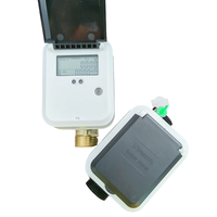 Medidor de Agua Ultrasónico Compacto de Latón con Múltiples Jets, Nuevo, IP68, Alta Relación R800, Digital Inteligente DN15-DN25, Control Remoto Inalámbrico