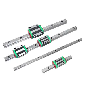 High precision customize Stainless Steel Linear Motion Guide 1500mm HGR20mm25mm30mm Linear bearing slider block for cnc router