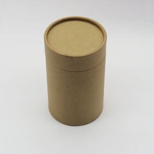 Tube en carton recyclé Kraft pour envoi postal - Product Image 2