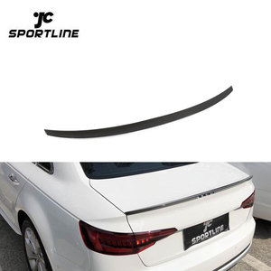 Spoiler posteriore del bagagliaio per <span class=keywords><strong>Audi</strong></span> <span class=keywords><strong>A4</strong></span> B9 Sline S4 <span class=keywords><strong>Sedan</strong></span> 2017 2018 <span class=keywords><strong>2019</strong></span> presa di fabbrica in fibra di carbonio posteriore tronco Spoiler ala di coda - Product Image 1
