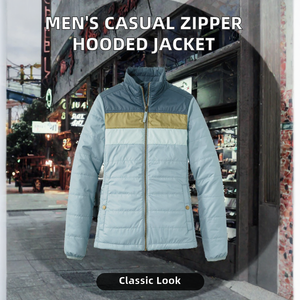 Chaqueta Deportiva Casual de Primavera para Hombre, Estilo Vintage, con Capucha, de Pana, Teñida en Color Liso - Product Image 2