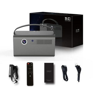 FLYIN V7 डीएलपी 1080P बैटरी पूर्ण HD 600 एएनएसआई के साथ होम थियेटर सिनेमा Projecteur पोर्टेबल एंड्रॉयड पिको वीडियो मिनी 4k प्रोजेक्टर - Product Image 3