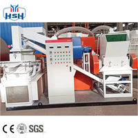 Le plus récent 100% fil de séparation machine de recyclage fil de cuivre granulateur prix petit fil de cuivre granulateur
