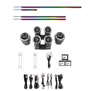 Éclairage d'ambiance W290 pour Mercedes AMG GT 2015-2018, amélioration de l'éclairage LED intérieur, accessoires pour les aérateurs de type turbine - Product Image 1