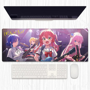 6 Estilos, 80*30CM, Alfombrillas de Ratón Personalizadas con Diseño de <span class=keywords><strong>Bocchi</strong></span> the Rock Gotoh Hitori, Alfombrillas de Juego de <span class=keywords><strong>Anime</strong></span> para Teclado - Product Image 1