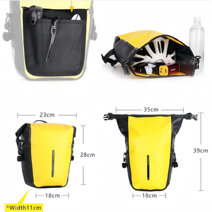 Personnalisé 7L vélo étanche urbain vélo siège arrière support accessoire sacoche sac pour cyclisme bagages vélo sacs pochette - Product Image 2