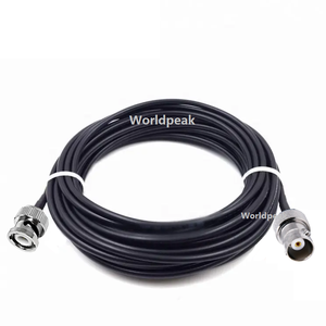 <span class=keywords><strong>Cable</strong></span> de puente BNC macho a BNC hembra RG58 <span class=keywords><strong>Cable</strong></span> de antena <span class=keywords><strong>WiFi</strong></span> <span class=keywords><strong>Cable</strong></span> de cobre <span class=keywords><strong>coaxial</strong></span> de baja pérdida de 50 ohmios para <span class=keywords><strong>Cable</strong></span> BNC de Radio CB - Product Image 3