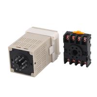 Relé Temporizador Programable Serie DH48S 220V CA, Controlador de Retardo de Tiempo con Pantalla Digital de Doble Configuración para Prevención de Daños en Equipos