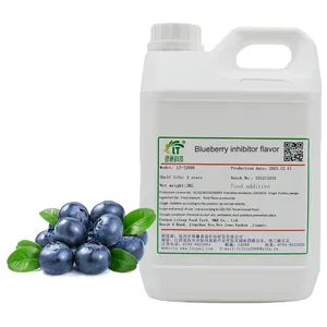 卸売バルク99.99% 純度ブルーベリー濃縮物フルーツジュース液体凍結ブルーベリーフレーバー濃縮物