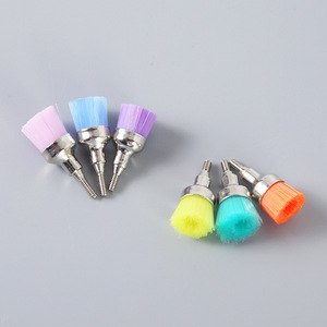 แปรงขัดเล็บ Ou Liya แบบมีเกลียว 100 ชิ้น สำหรับทำเล็บขาว - Product Image 1