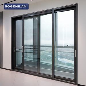Porta Scorrevole Insonorizzata in Alluminio con Doppio Vetro Rogenilan AS2047 per Cucina e Interni - Product Image 3
