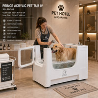 Machine à laver pour chiens avec sécheuse intégrée pour un soin complet