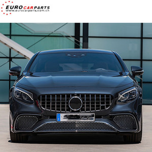 Kit carrozzeria <span class=keywords><strong>C217</strong></span> adatti per classe S W217 2014-2020year S65 style paraurti per auto materiale PP W222 coupé S65 kit carrozzeria per <span class=keywords><strong>C217</strong></span> - Product Image 2