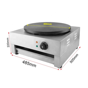 Crêpière électrique professionnelle en acier inoxydable antiadhésif pour la vente de snacks de rue - Product Image 3