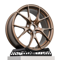 Rines de Aleación de Aluminio Forjado en Bronce Rojo para Autos, Elegantes, de 18, 19 y 20 Pulgadas, 5x112 5x114.3, Ligeros, para Carreras, para BMW
