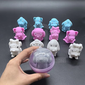ของเล่นบีบยืดได้รูปสุนัข - โมจิเหนียวเหนอะหนะแบบเติมลมในแคปซูลสำหรับตู้ขายสินค้าอัตโนมัติ ช่วยคลายเครียดสำหรับเด็ก - Product Image 2