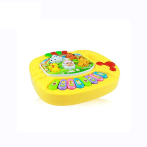 Piano musical électronique éducatif pour enfants, jouet pour l'éveil musical et le développement, avec des animaux de la ferme en dessin animé - Product Image 4