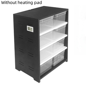 Boîte d'élevage de reptile armoire d'escalade isolation en PVC chauffage lampe UVB boîtier durable écologique pour animaux de compagnie - Product Image 4