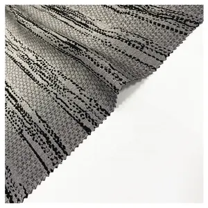 ABAYA kumaş üretici tedarik resmi siyah Polyester Rayon Spandex jakarlı kumaş afgan Abaya elbise