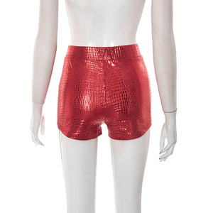 Neues Gestricktes 2-Teiliges Set Buchstaben-Stickerei Crop Tops und Kurze Hosen Trendiges Zweiteiler-Set für Damen - Product Image 3