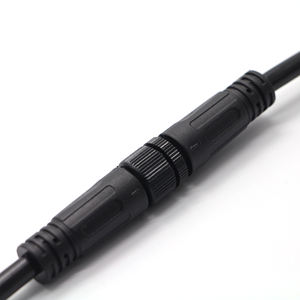 Cable conector impermeable M12 de 2 pines macho/hembra IP67 de alta calidad, cobre puro y duradero para aplicaciones industriales - Product Image 5