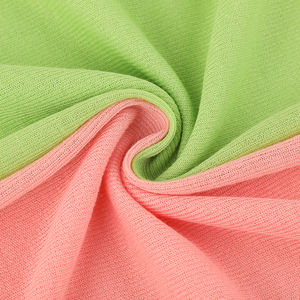 Bán Buôn <span class=keywords><strong>2025</strong></span> Phụ Nữ Của Quần Áo Thời Trang Chất Lượng Cao 100% Polyester 125gsm Mềm Sườn Đồng Bằng Vải 50D Sợi Đếm Dệt Kim Dệt - Product Image 1