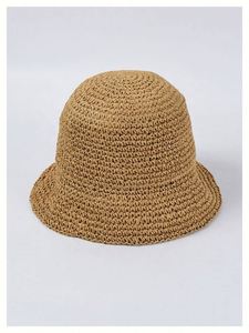 Chapeau Bob Pliable en Papier au Crochet pour Vacances et Loisirs, Forme Cloche, Protection Solaire pour Femme, Homme et Enfant - Product Image 6